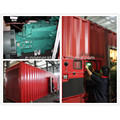 soundproof container 1.4 mw generator with diesel engine with Cummins